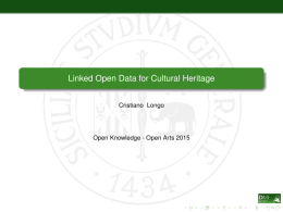 Linked Open Data for Cultural Heritage