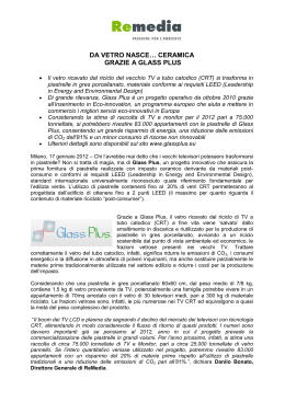 glass plus - Consorzio Remedia