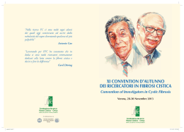 Brochure XI Convention d`Autunno FFC