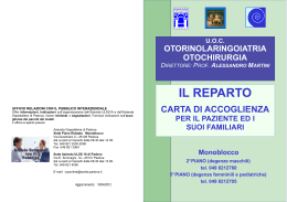 Carta di Accoglienza - Azienda Ospedaliera di Padova