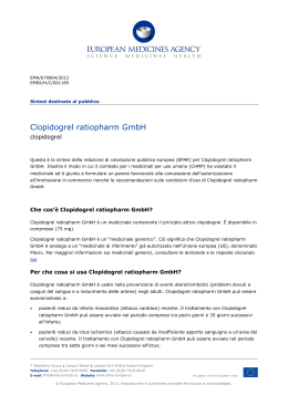 Clopidogrel ratiopharm GmbH, INN-Clopidogrel