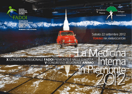 La Medicina Interna in Piemonte