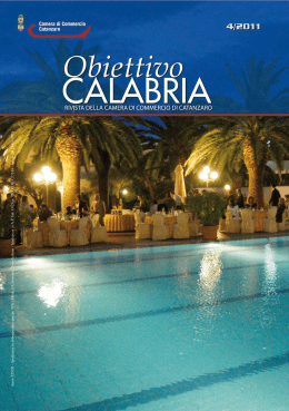numero 4 anno 2011 - CCIAA di Catanzaro