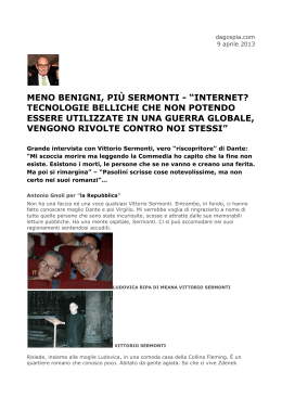 scarica pdf - Vittorio Sermonti
