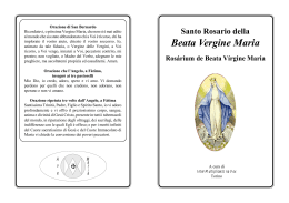 Scaricare il libretto del S, Rosario in formato pdf