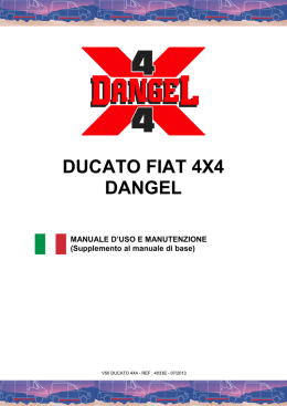 DUCATO FIAT 4X4 DANGEL