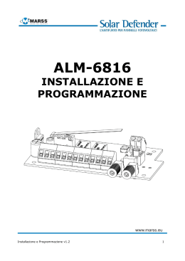Manuale Installazione ALM-6816 v1.2