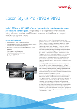 Epson Stylus Pro 7890 e 9890