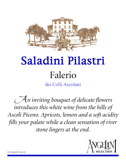 Saladini Pilastri Rosso Piceno