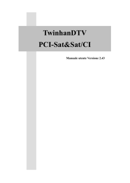 TwinhanDTV PCI-Sat&Sat/CI - OVERLOAD Home Entertainment
