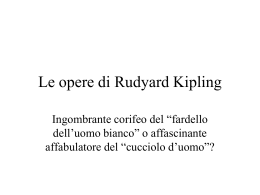 Le opere di Rudyard Kipling