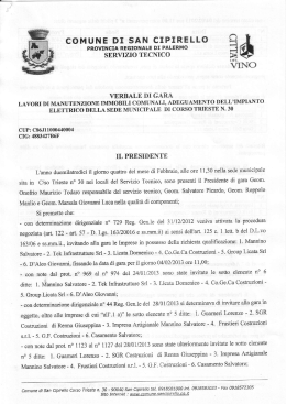 F*1rINO - Comune di San Cipirello