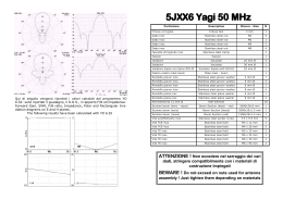 5JXX6 Yagi 50 MHz