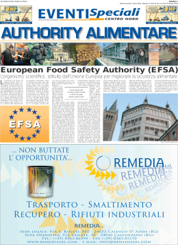 European Food Safety Authority (EFSA) - System 24