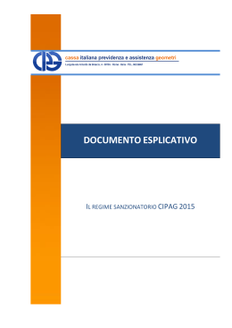 documentoesplicativo - Cassa Italiana Previdenza e Assistenza