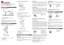 Manuale istruzioni d`uso rilevatore di movimento PD3 S 360