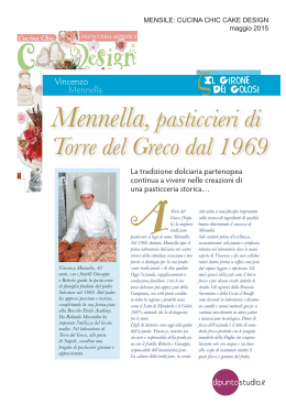 Mennella, pasticcieri di Torre del Greco dal 1969