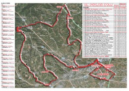 Percorso/tabella - Veloclub e Cycling Team San Vendemiano