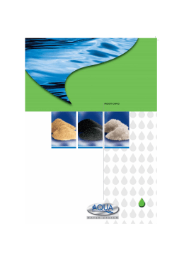 Catalogo prodotti chimici Aqua