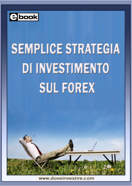 eBook semplice strategia di investimento sul forex