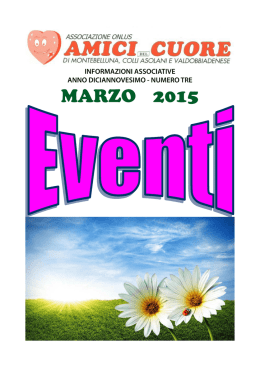 marzo2015 - Federazione Triveneto Cuore
