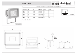 SEF LED IP65