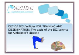 The basis of the EEG science for Alzheimer`s disease