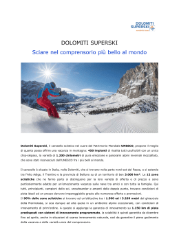5 Dolomiti Superski - Sciare nel comprensorio più bello al mondo