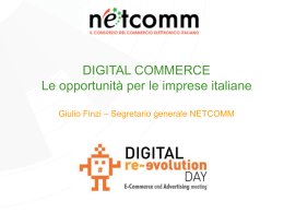 Le attività di Netcomm
