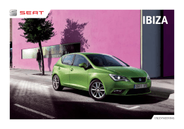 Catalogo gamma Seat Ibiza in formato PDF