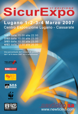 Lugano 1-2-3-4 Marzo 2007