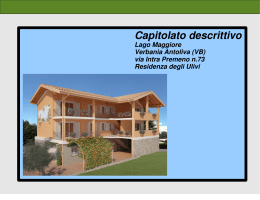 Capitolato descrittivo residenza degli ulivi 2013-05