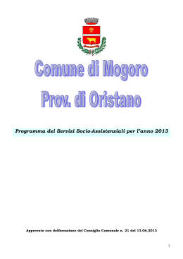 CC021-2013 Progamma socio-assistenziale anno 2013 – allegato