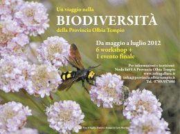 Presentazione Biodiversità per workshop Aglientu (PDF