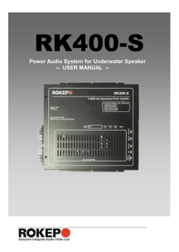 RK400-S - Guida Installazione (ITA-ENG)