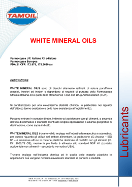WHITE MINERAL OILS