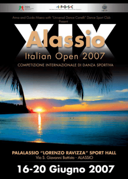 Italian Open di danza