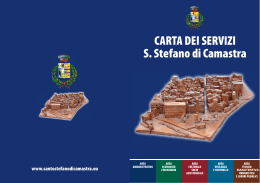 CartaServzi - Comune di Santo Stefano di Camastra