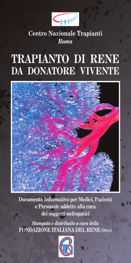 IMPAGINATO COPERTINA - Fondazione Italiana del Rene