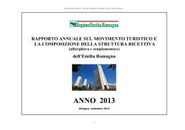 Rapporto 2013 - Regione Emilia Romagna