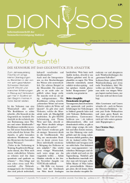 Ausgabe 2013-04 - Sommeliervereinigung Südtirol