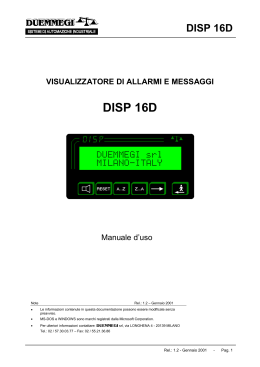 DISP 16D - Duemmegi
