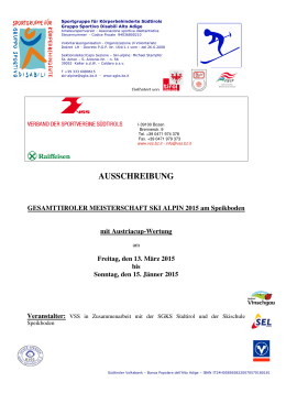 2015-01 Ausschreibung Tiroler Meisterschaften
