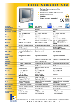 Serie Compact K12 - Hardware Solutions srl