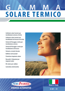 solare termico - Preventivo Certificazione Energetica