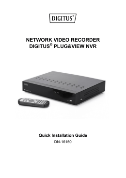 network video recorder digitus plug&view nvr