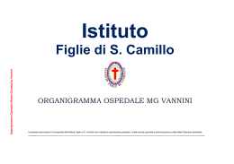 Organigramma - Ospedale MG Vannini