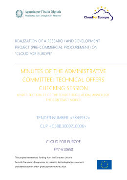 minutes of the administrative committee