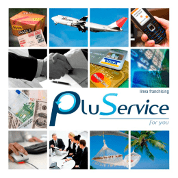 linea franchising - PluService For You