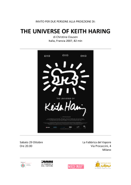 THE UNIVERSE OF KEITH HARING
